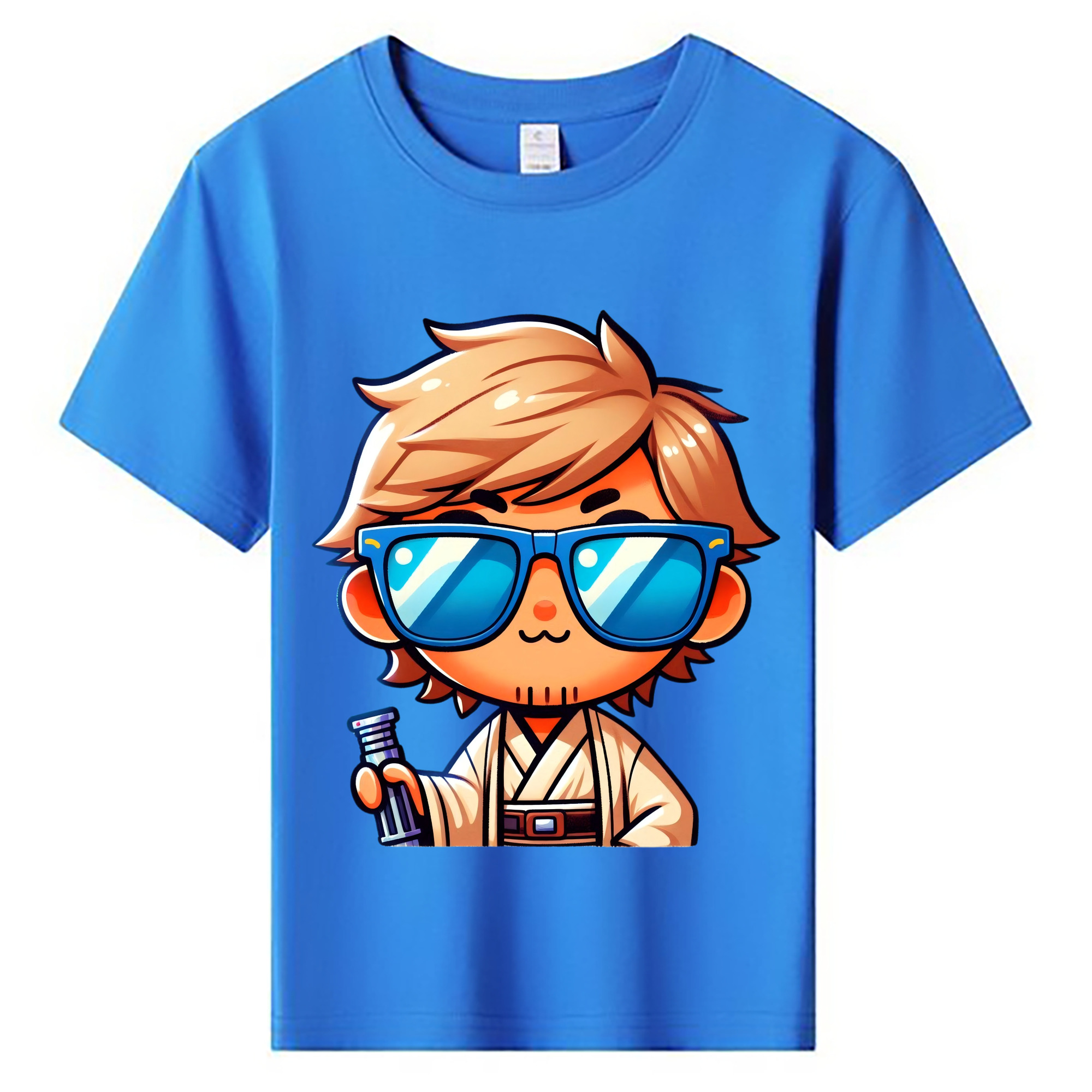 （画像用） スター・ウォーズ Star Wars 綿100％キッズTシャツ（フロントプリント）